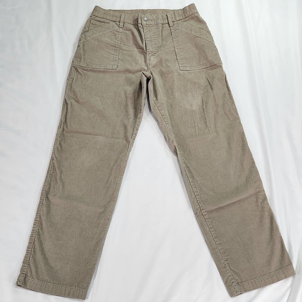 Ladies Levi’s Camp Pant Tan Corduroy size 16M